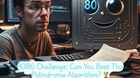 Microprocessor 8086 Program to check whether the given string is palindrome or not