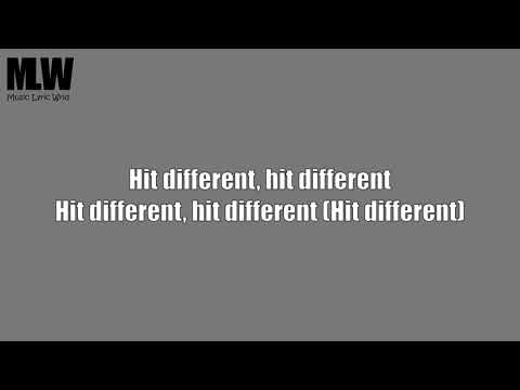 SZA Ft. ty dolla $ign - Hit Different (Lyrics)