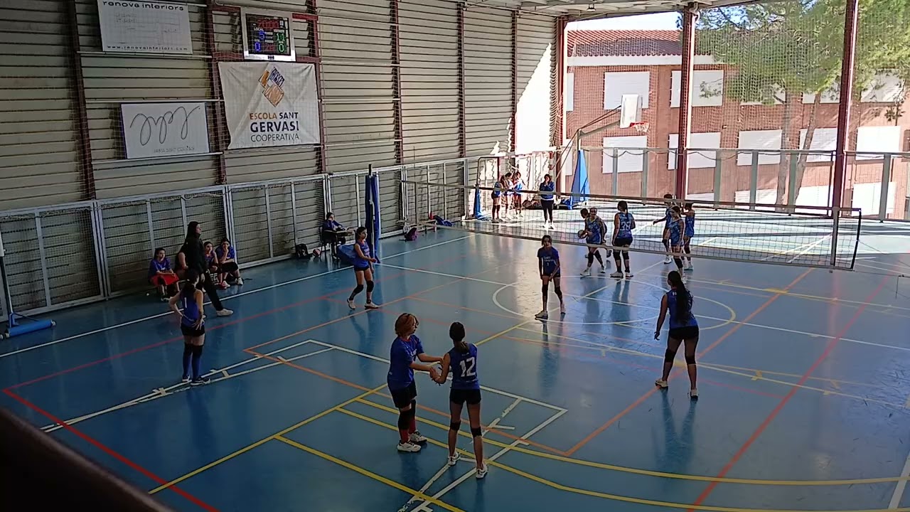 1er set Infantil groc 25-26 - St Gervasi 22-02-26