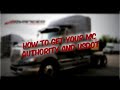 Advanced Trucking steps to getting your Motor Carrier Authority - Trucking Authority