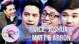 Vice compliments the acting skills of Joshua, Matt, and Arron | GGV