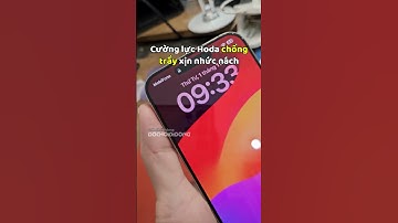 CƯỜNG LỰC IPHONE 15 PRO MAX HODA KÈM KHUNG DÁN