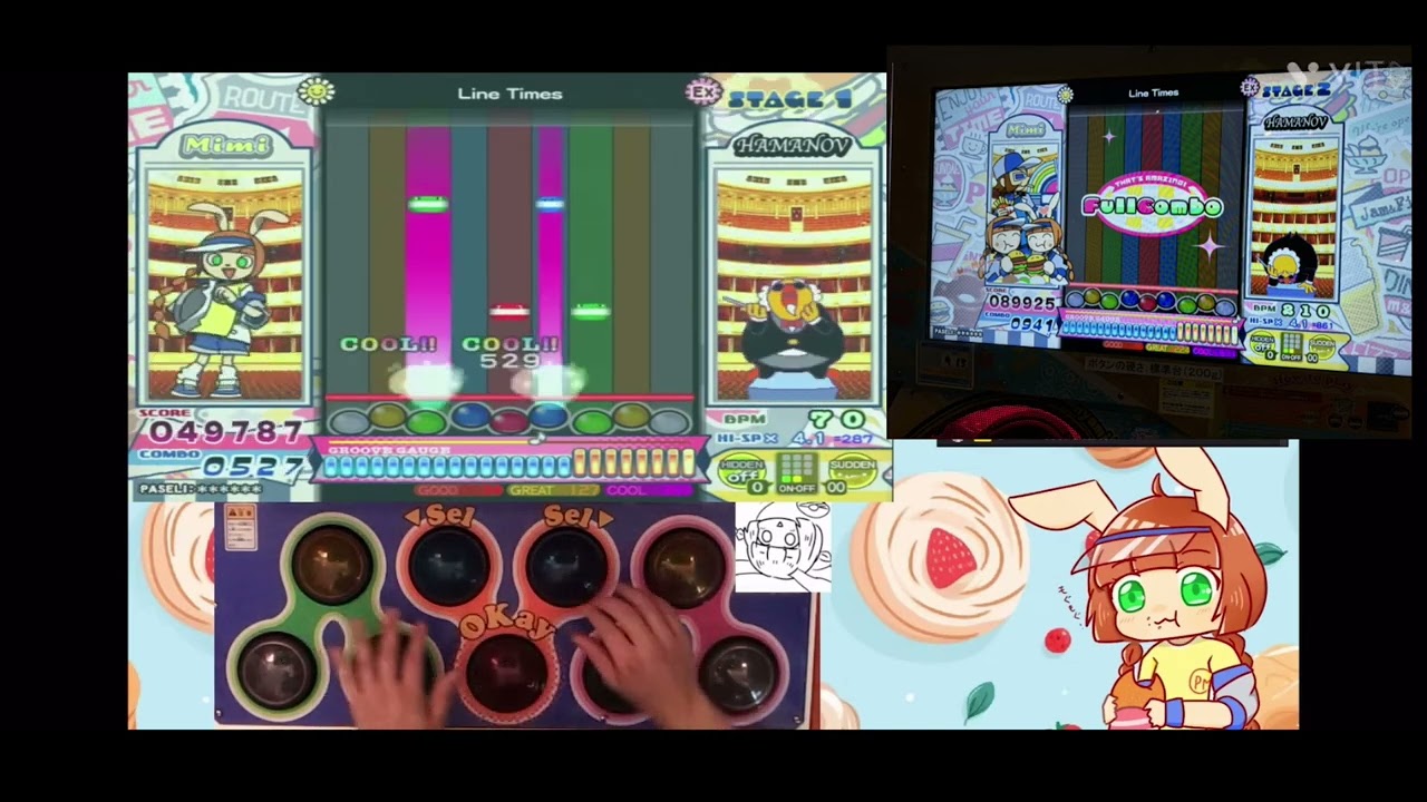 ［pop'n music］クラシック8 EX  BAD1［手元付き］