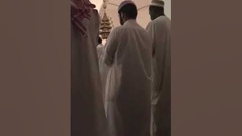 تلاوة مرئية خاشعة للشيخ خالد الجليل أواخر سورة المائدة ١٤٣٨ه‍.