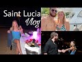 Saint Lucia Travel Vlog | scuba diving, sandals resort, candlelit dinner, butler service and more!