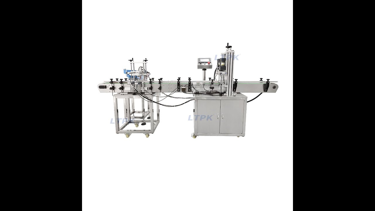 LT-SC440V Automatic Capping machine With Cap Feeder - YouTube