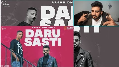 Daru Sasti (Full Video) Arjan Dhillon | The Kidd | I PRINCE REACTS || REACTION