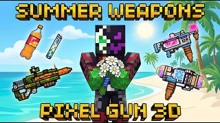 Pixel Gun 3D - Summer Weapons Gameplay