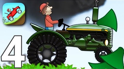 Hill Climb Racing - Gameplay Walkthrough Part 4 - Tractor (ios, Android)