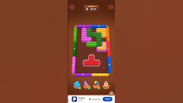 Color Block Puzzle: 3D Jam LEVEL 15