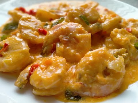 Resepi Udang Goreng Mentega Telur Masin Salted Egg Yolk Prawns Youtube