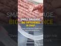 Small Sausage. Big Difference in Snap. #meatmarket #SheepCasing #NaturalCasing #SausageMaking