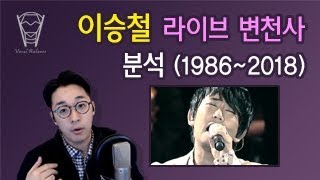 [보컬밸런스] 이승철 라이브 변천사 분석 (1986~2018)