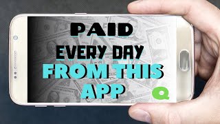 Paid PAYPAL Every Day With This APP - Mobile Money APP Review 2019 Qmee screenshot 5