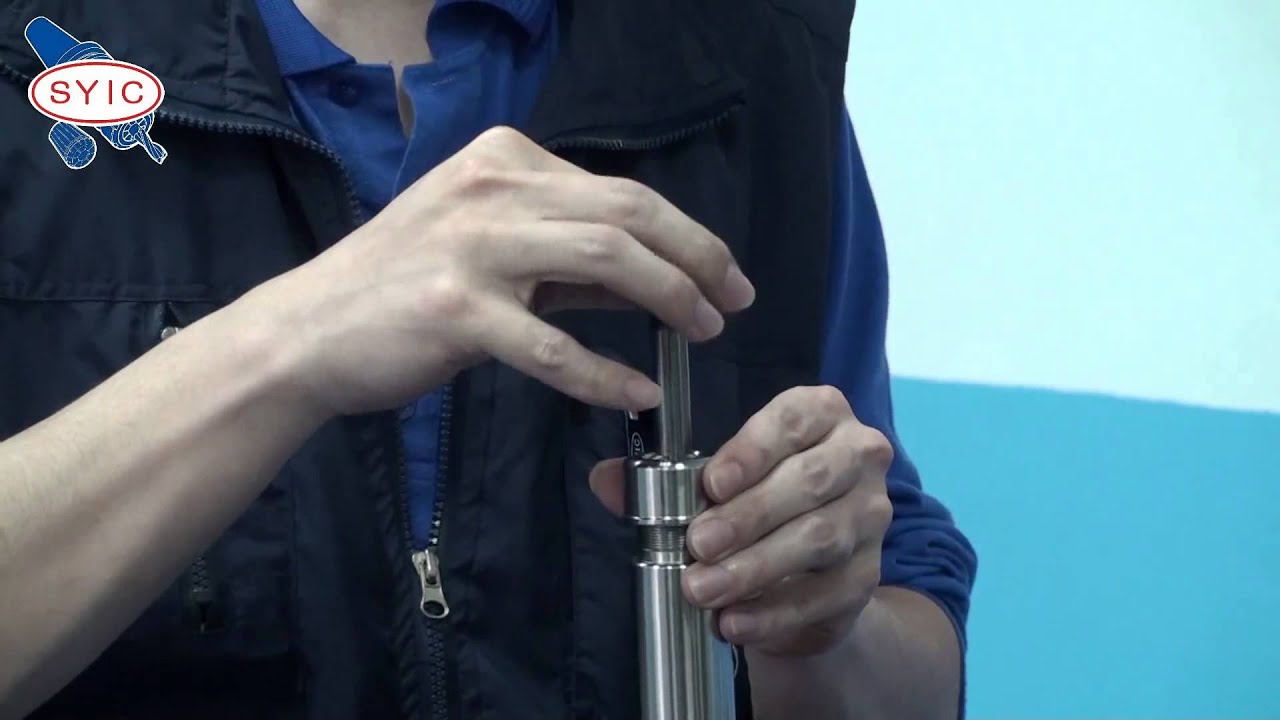 SYIC 心源 Installation of Set Screw for SKS Collet Chuck YouTube