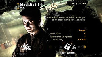 Need for Speed Most Wanted (2005) Blacklist #14 Race and Milestone Events