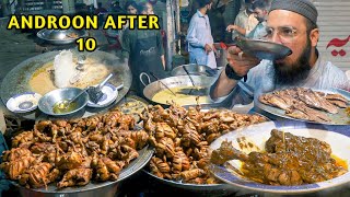 Street Food At Night in Androon Lahore | Shah Alam Gate | Chicken Chargha | Chicken Tawa Piece screenshot 3
