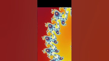 The Magic of Fractals #math #cool #satisfying #fractal #wow #shorts