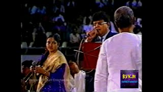 Aalappol Velappol Alam(ஆலப்போல் வேலப் போல் ஆலம்)-S P. Balasubramaniyam& K.S.Chithra - Live programme