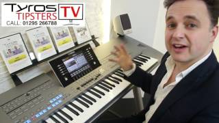 How to record manually on Yamaha Tyros 5