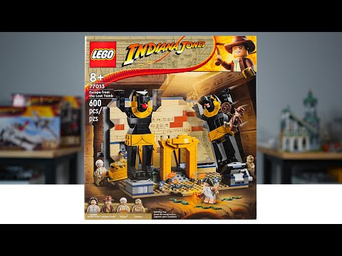 LEGO Indiana Jones 77013 ESCAPE FROM THE LOST TOMB Review! (2023)