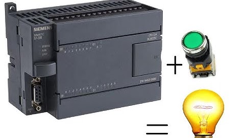 Lập trình PLC s7-200: 1 nút nhấn 2 trạng thái on và off