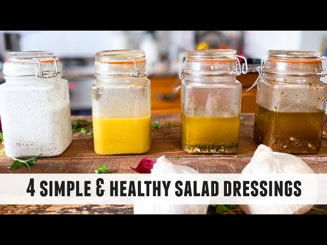 what is the healthiest salad dressing