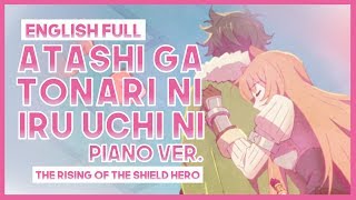 【mew】"Atashi ga Tonari ni Iru Uchi ni" piano ver. ║ Shield Hero ED 2 ║ Full ENGLISH Cover & Lyrics chords