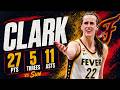 Caitlin Clark 27 pts 5 threes 11 asts vs Sun 2026 Season
