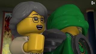 Лего Бумага бьет камень Эпизод 35 LEGO Ninjago S2 Зелёный Ниндзя