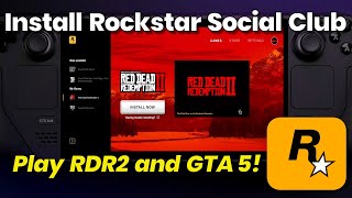 Steam Deck: Install Rockstar Social Club Launcher (with bonus tutorial)