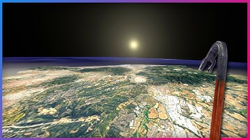 The Entire Planet At 1:1 Scale WITH ( Some ) Cities... | Garry