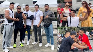 Meeting lots of beautiful & Fit people of kohima at Gym Vs Gym  Championship