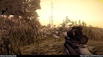 RPCS3 PS3 Emulator - Operation Flashpoint Dragon Rising Ingame! VULKAN (334327d) LLVM