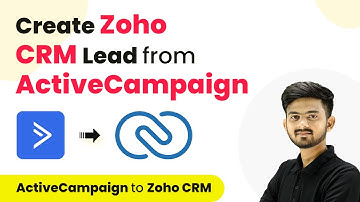 ActiveCampaign Zoho Integration | Create Zoho CRM Lead from ActiveCampaign Contact