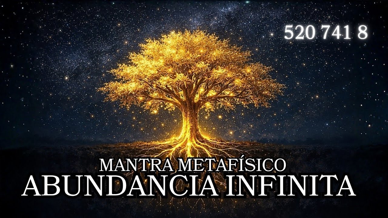 Mantra Metafísico de Abundancia Infinita 🌳✨ + 520 741 8 Grabovoi | Prosperidad y Paz Interior