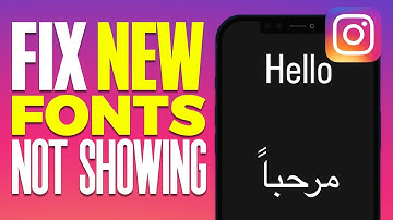 Fix Instagram New Fonts Not Showing Or Working (2025)