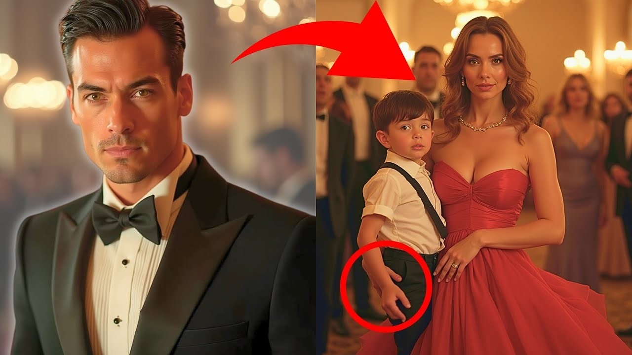 El MILLONARIO brindaba con su NOVIA… hasta que su ex amor apareció con un NIÑO IGUALITO a ÉL