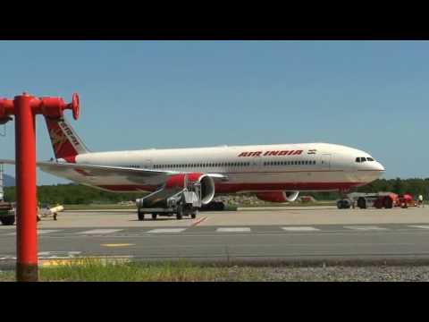 Pre delivery aircraft in cairns Australia on a test flight prior to hand over to Air India