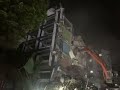 Lilavatibai podar school demolition by crane