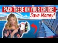 20 Things to Bring on a Cruise that Will Save you MONEY! RIDICULOUSLY Simple Ideas!