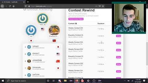 Leetcode Contest 206 Speedrun: 23rd Place
