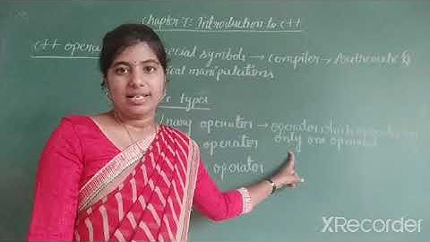 Chapter 7 : Introduction to C++