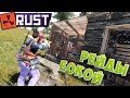 RUST - Врываюсь на Сервер с Бургером. Безумные рейды с Еоки.