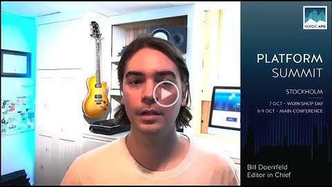 Platform Summit 2024 - Words from the Editor