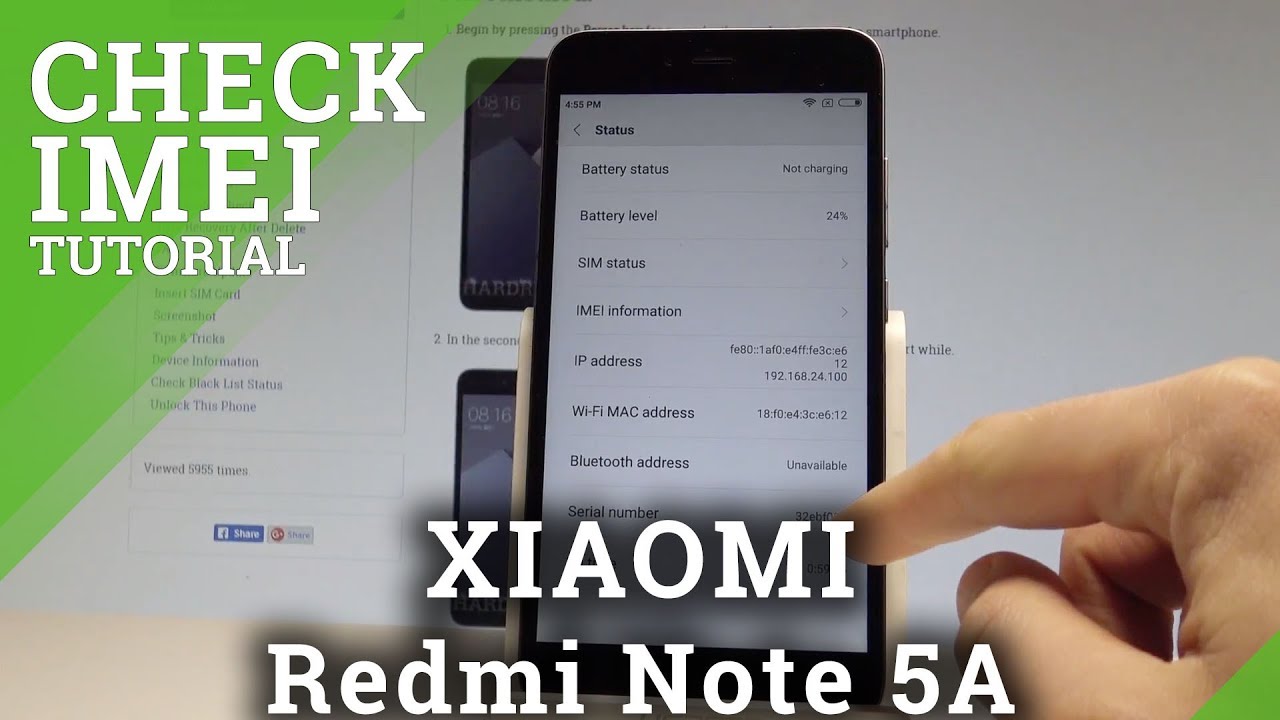 Redmi Go Imei