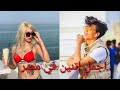 تحدي تيك توك شريف خالد ابو ضحكه جنان vs موده الادهم مشاهير التيك توك tik tok