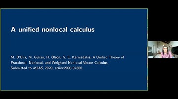 A unified theoretical and computational nonlocal framework: generalized vector calculus ...