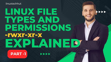 Linux file types and permissions-Part 1- Video 15