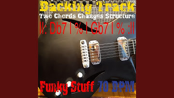 Backing Track Two Chords Changes Structure Db7 Gb7